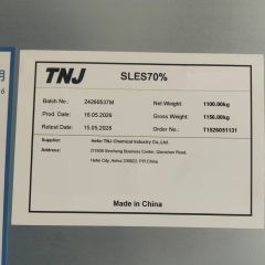 SLES % 70 sodyum loril eter sülfat % 70 tedarikçiler